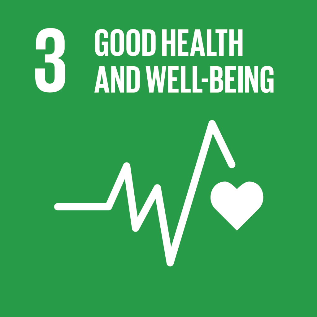 An image of UN Sustainable Development Goal 3